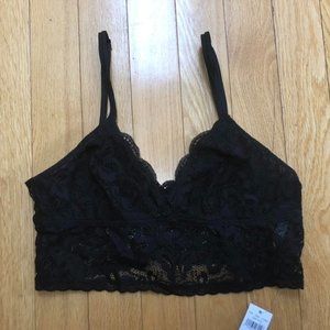 Aerie Black Lace Bralette